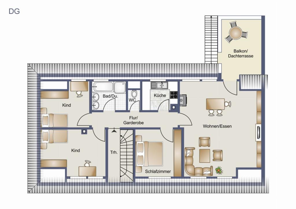 Grundriss DG
