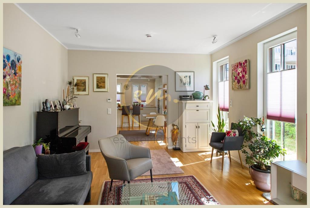 Stilvoll Wohnen in Zehlendorf: 4-Zimmer-Maisonettewohnung, Hell und modern, mit Balkon und Garten - Foto 1