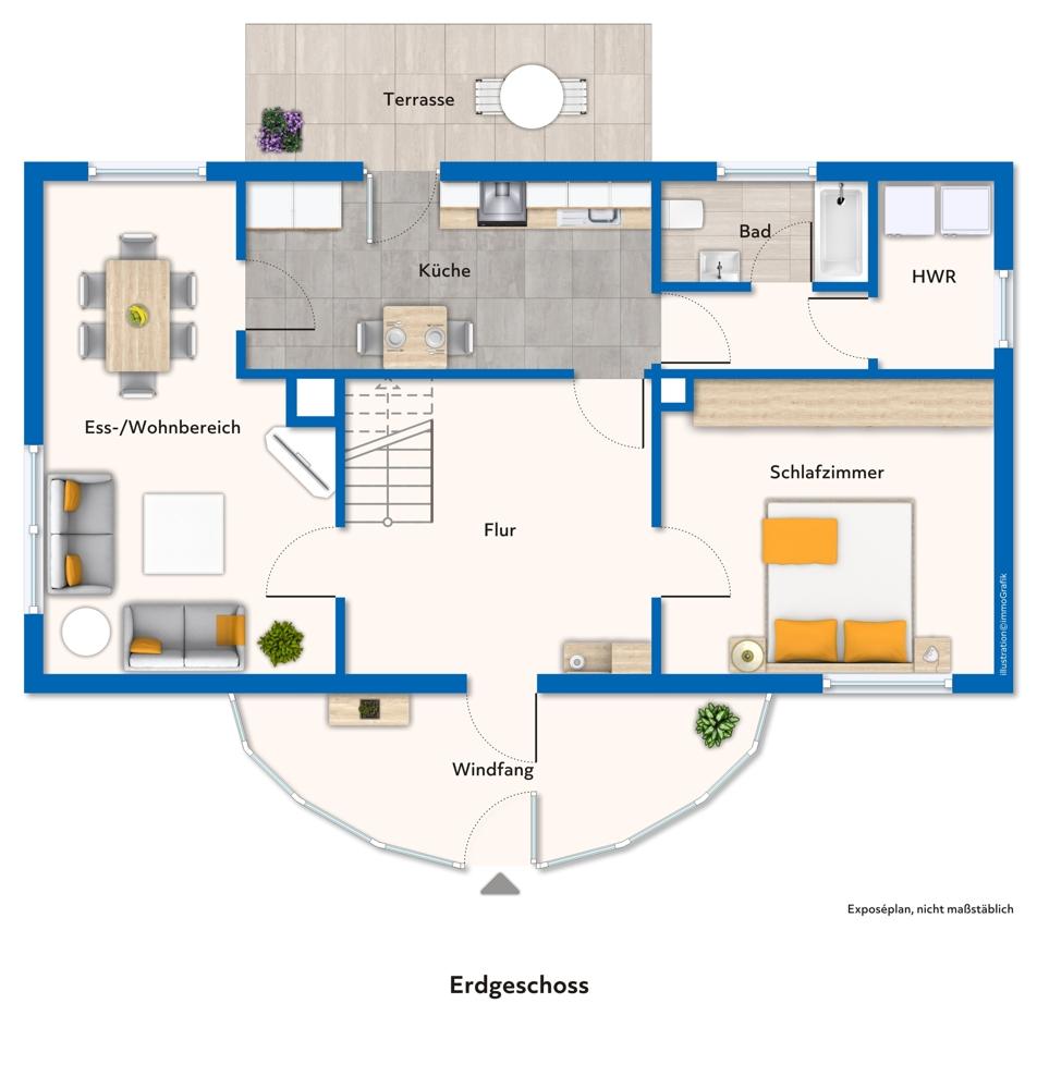 Grundriss EG