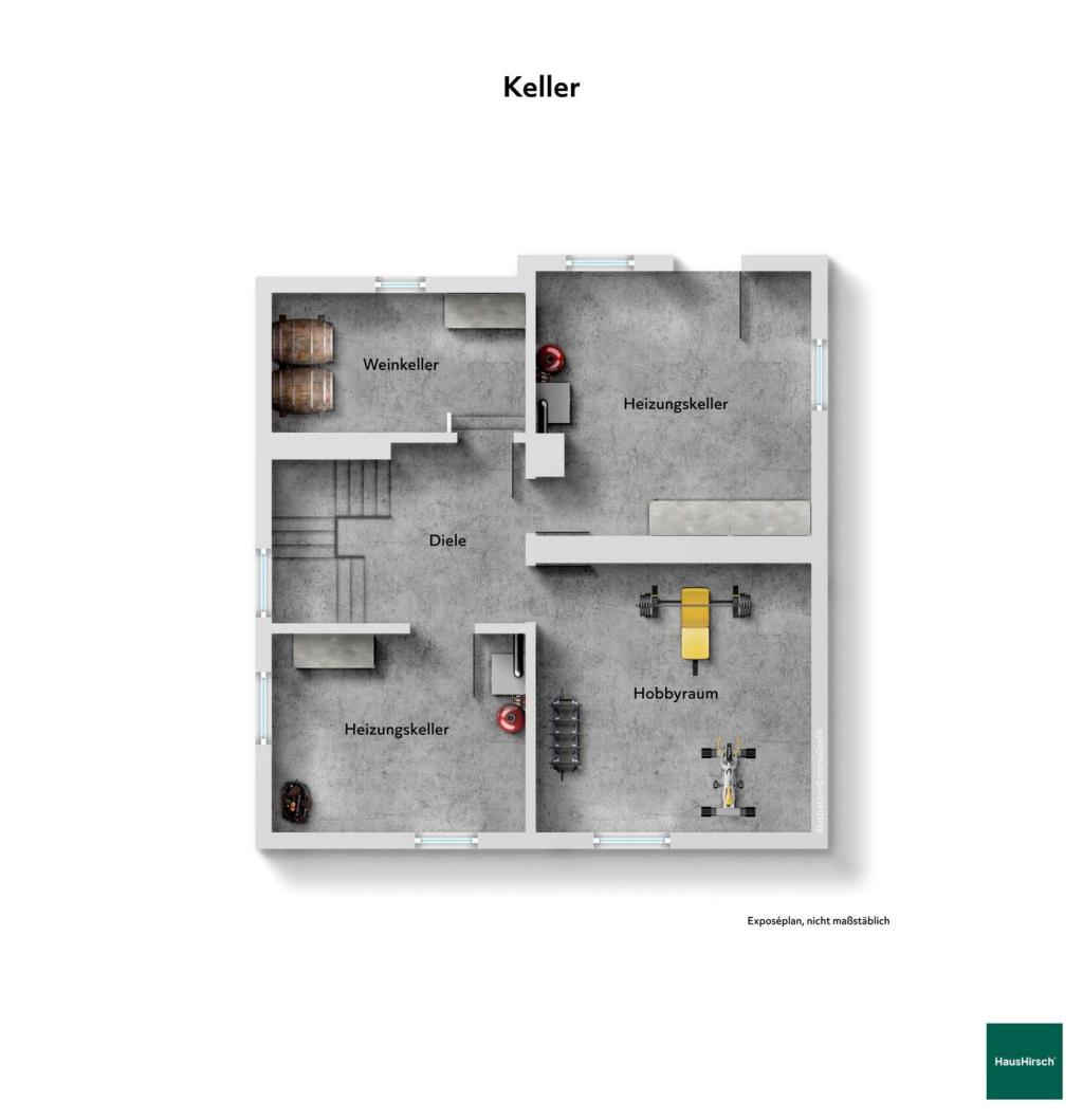 Grundriss Keller