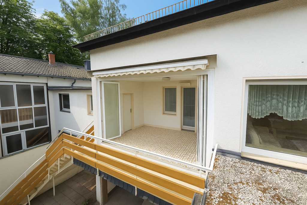 Balkon und Wintergarten