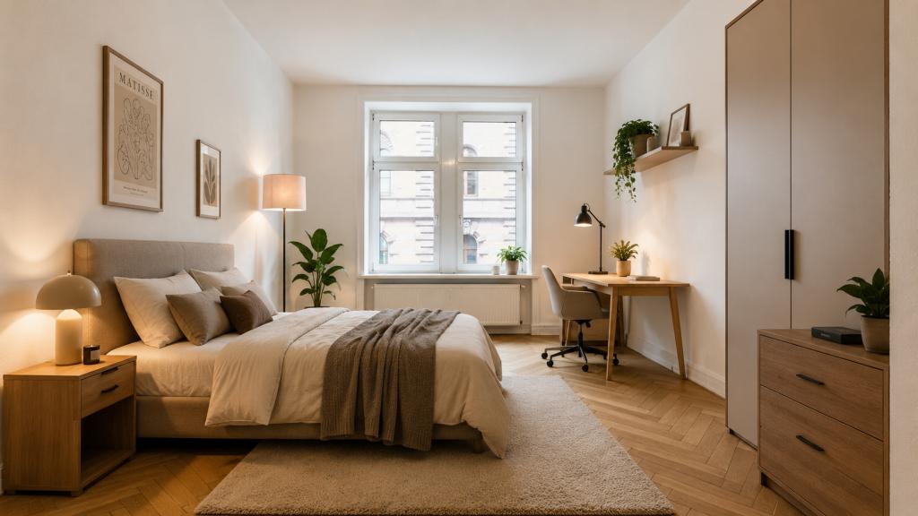 4 Stilvoll möblierte WG Zimmer in Stilaltbauetage mitten in der Innenstadt - Photo 4