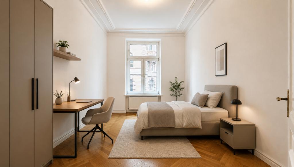 4 Stilvoll möblierte WG Zimmer in Stilaltbauetage mitten in der Innenstadt - Photo 3