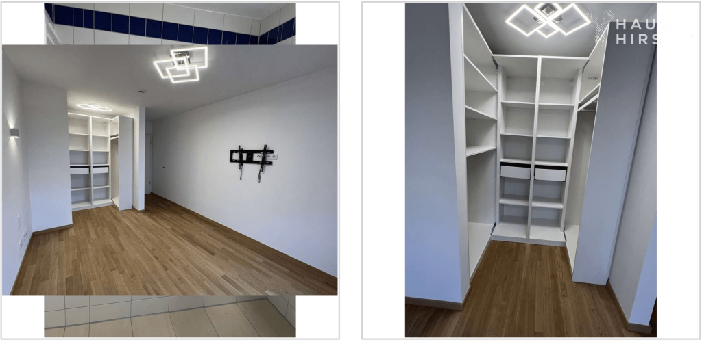 Flur mit Einbauschrank