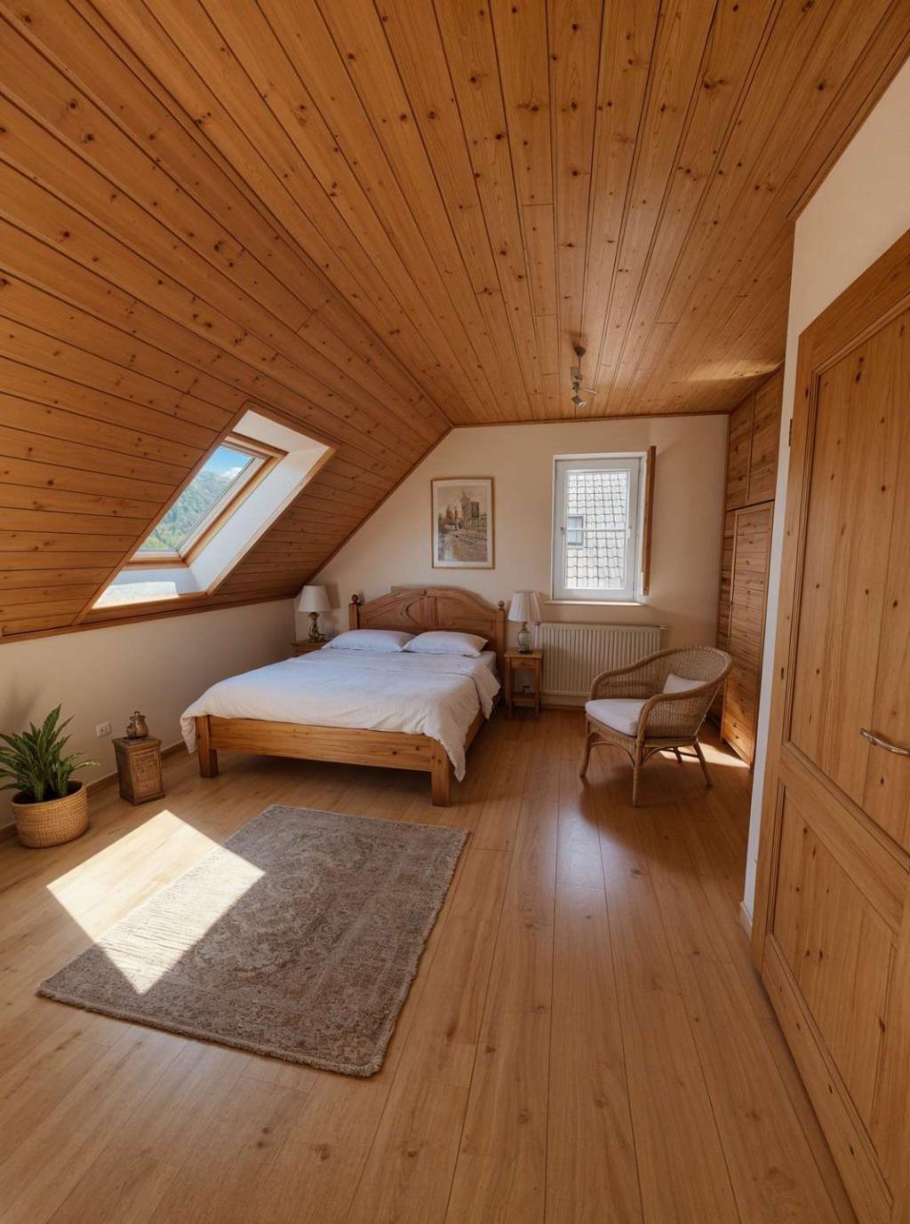 Muster-Einrichtung Schlafzimmer