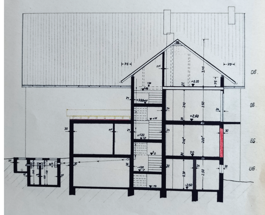 Seite Grundriss