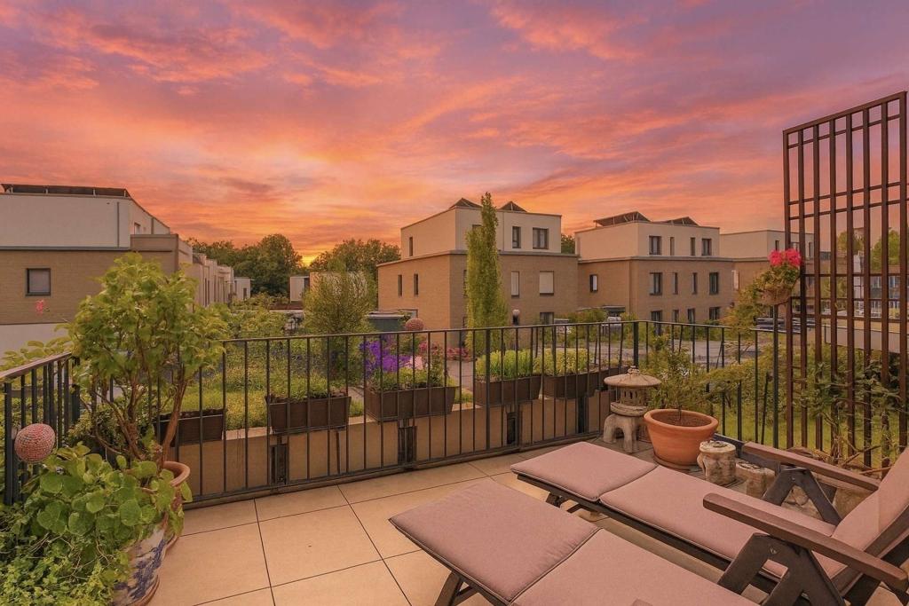 Balkon Sonnenuntergang 