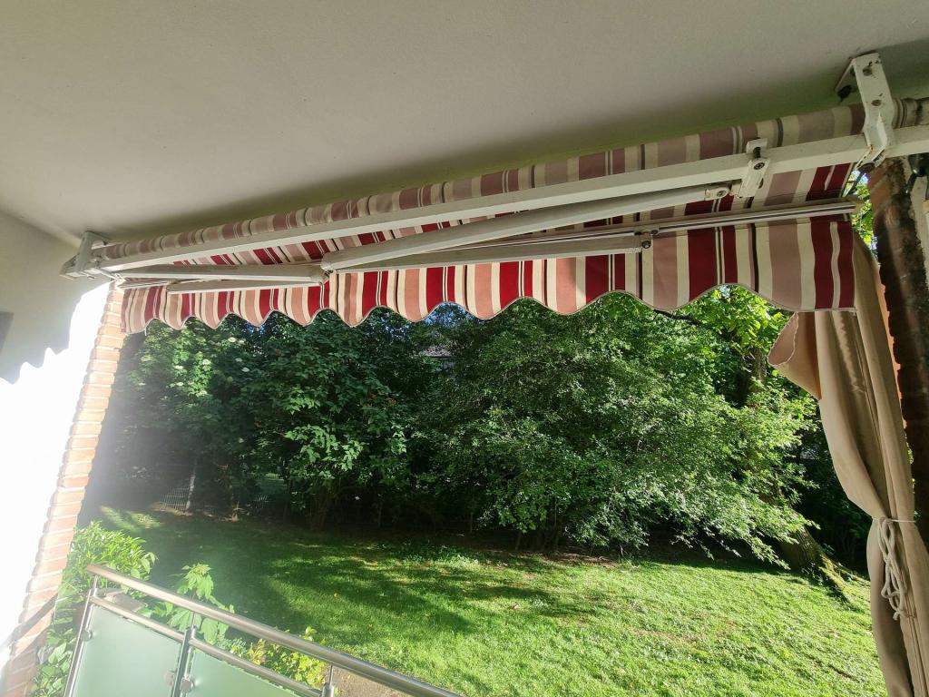 Markise der Loggia