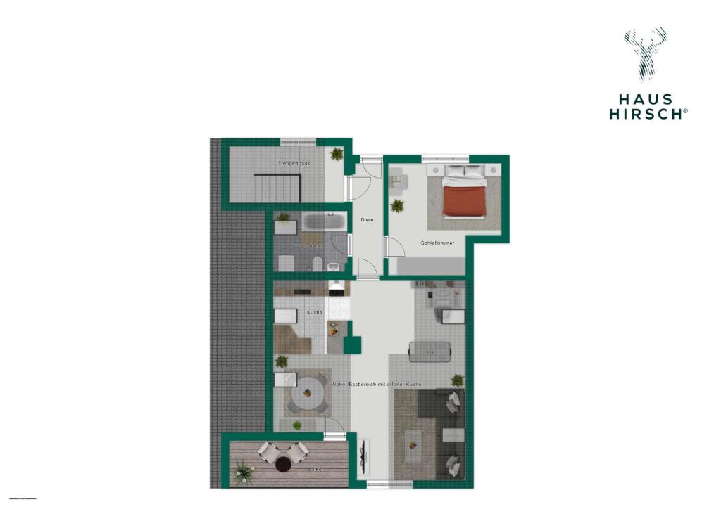 Grundriss 1. Obergeschoss