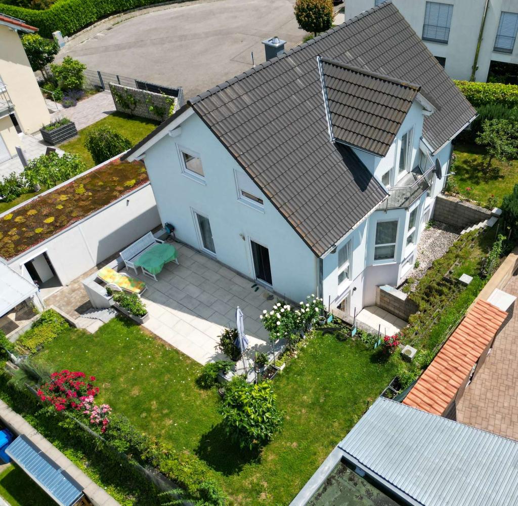 Draufsicht Terrasse/ Garten