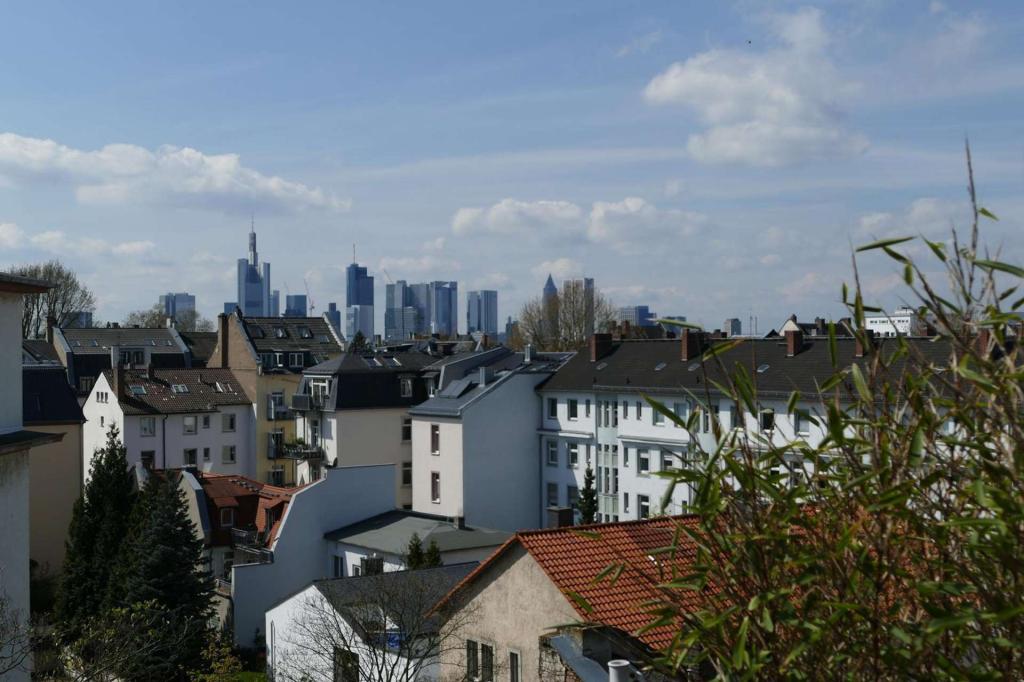 Maisonette Wohnung mit Skylineblick
