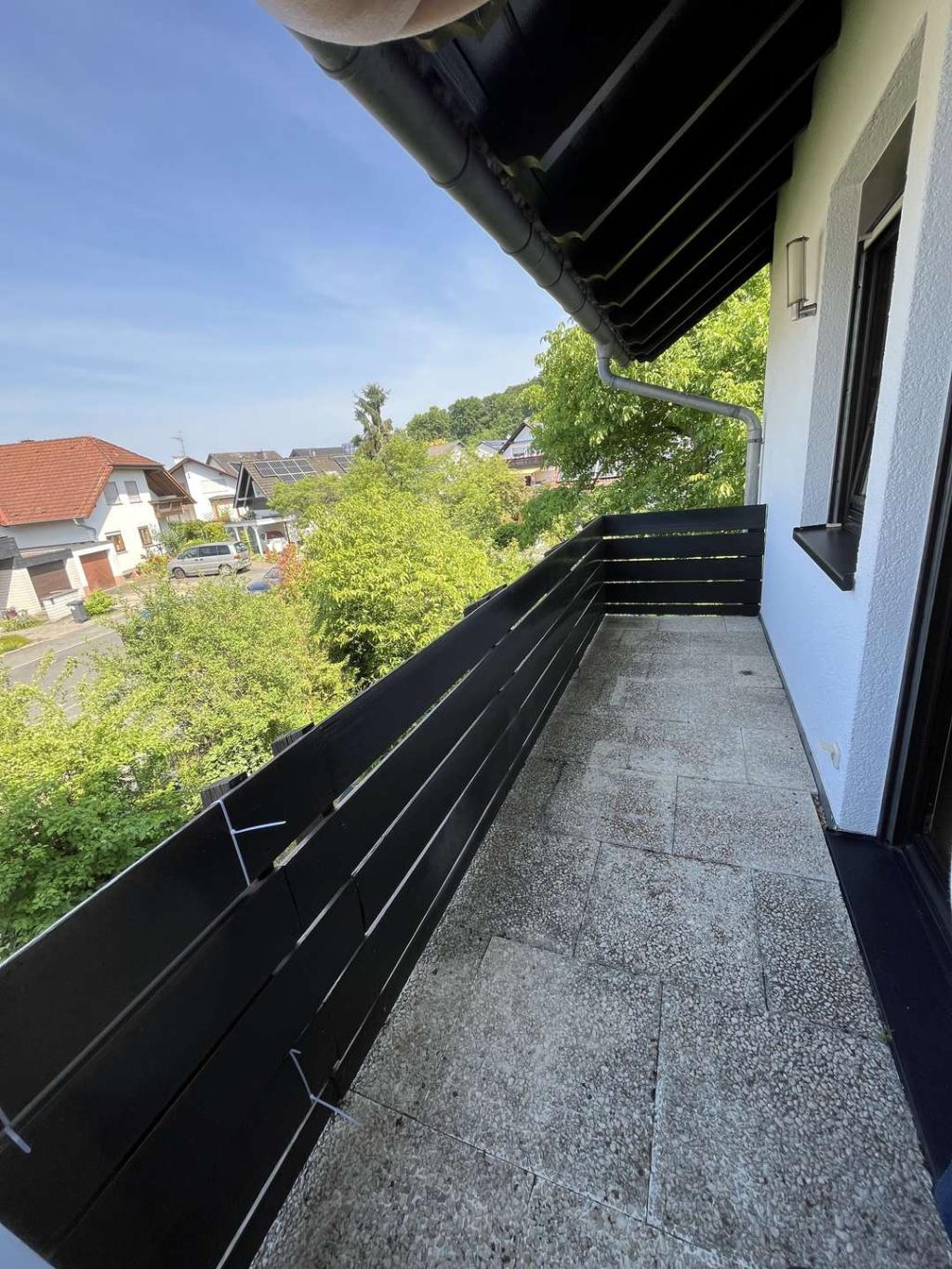 Balkon vom Wohnzimmer