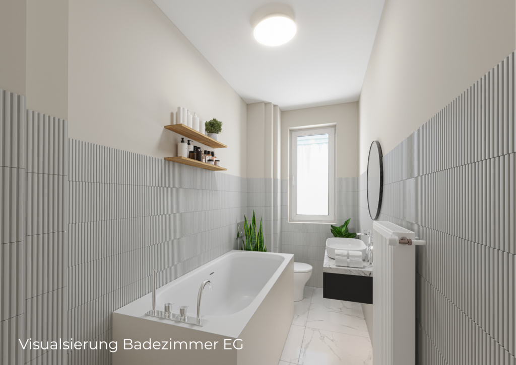 VISUALISIERT vom Badezimmer im EG