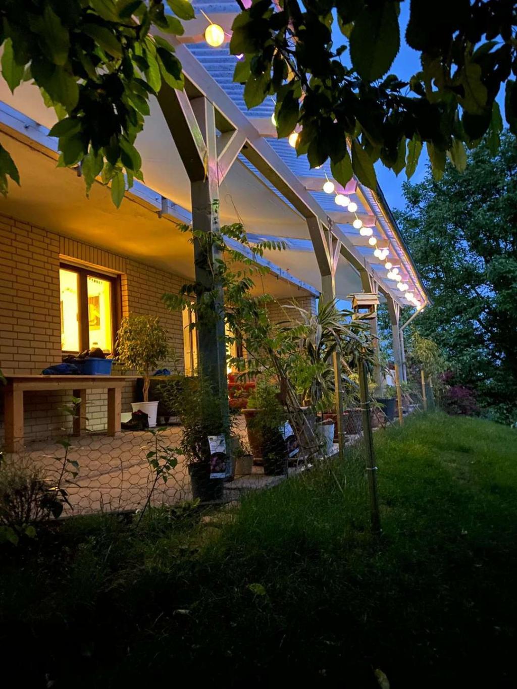 Veranda EG Abends