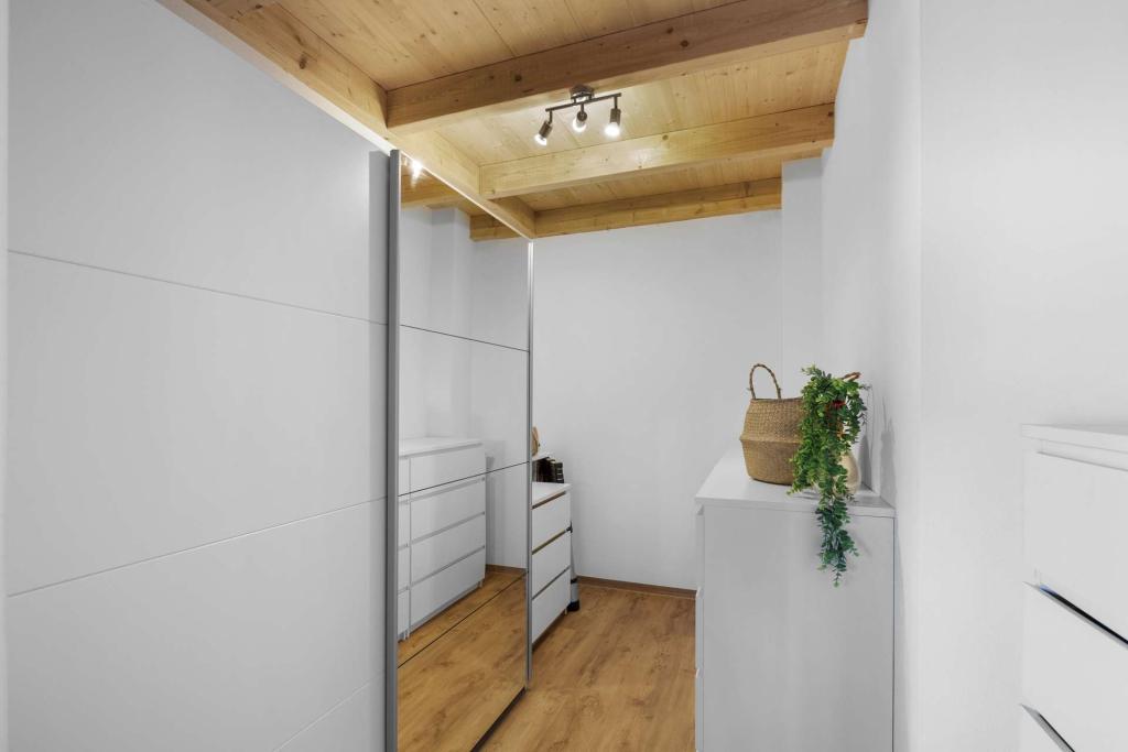 Separate Ankleidebereich im Schlafzimmer