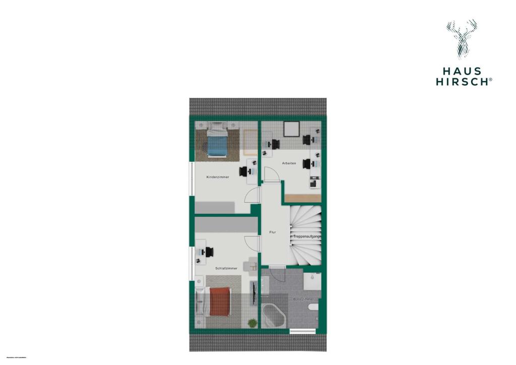 Grundriss Obergeschoss 