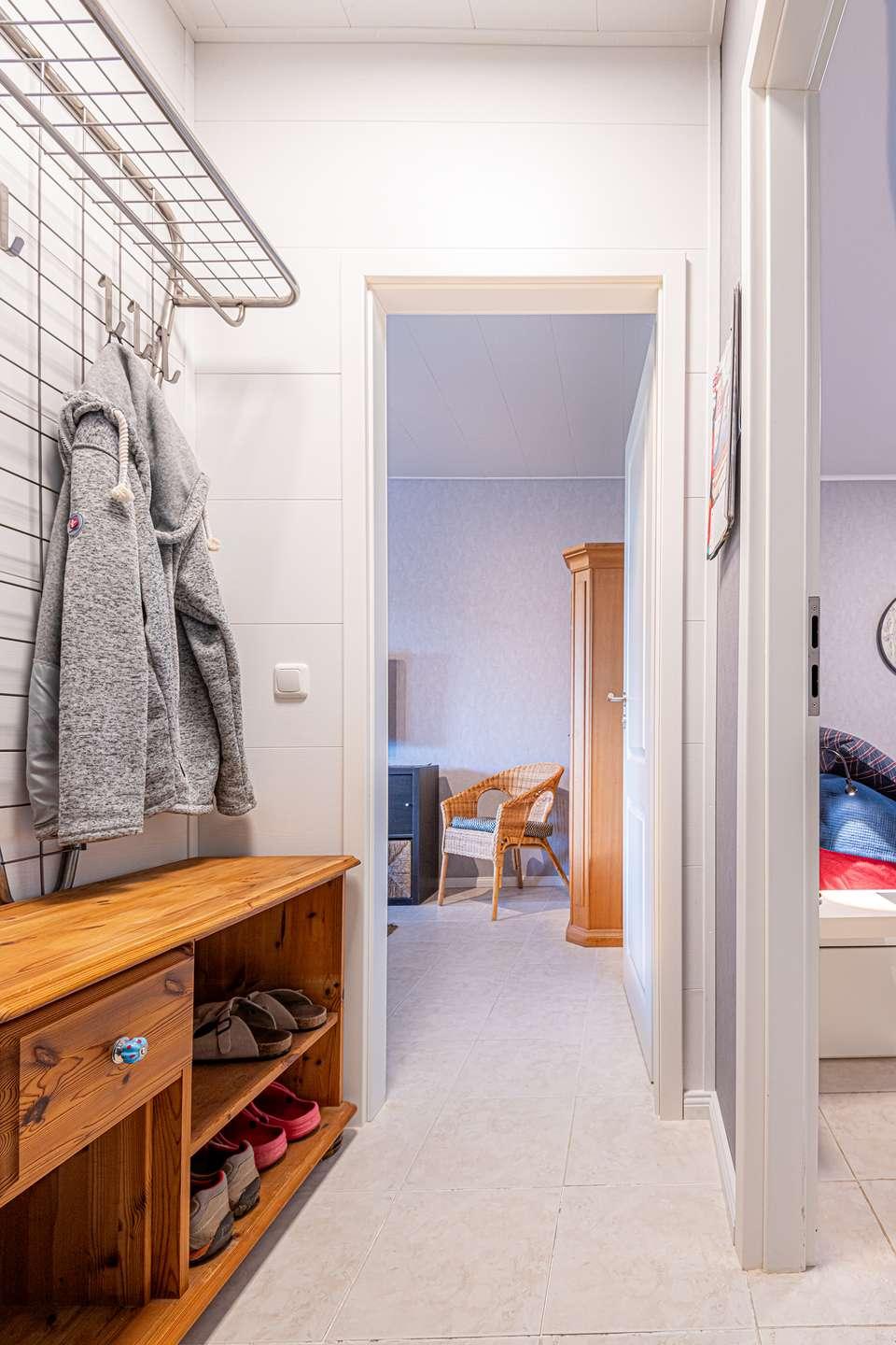 Flur zu den Schlafzimmern