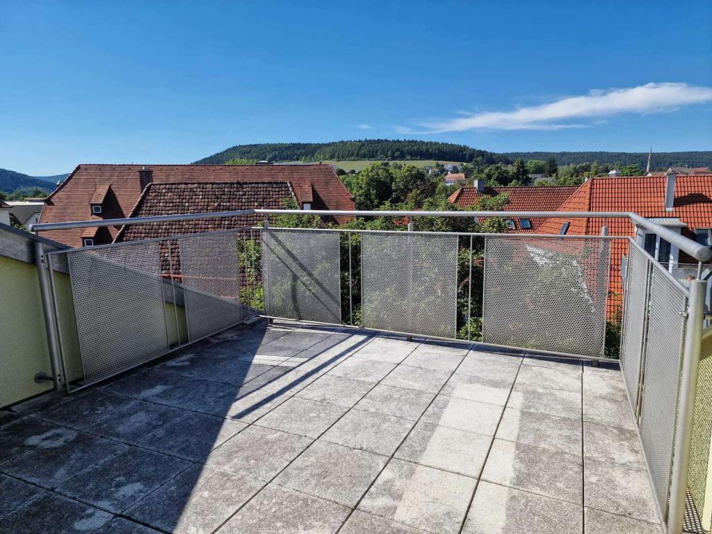 Terrasse auf der Hofseite