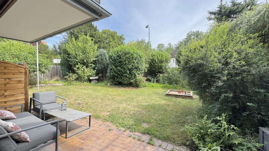 Terrasse und Garten