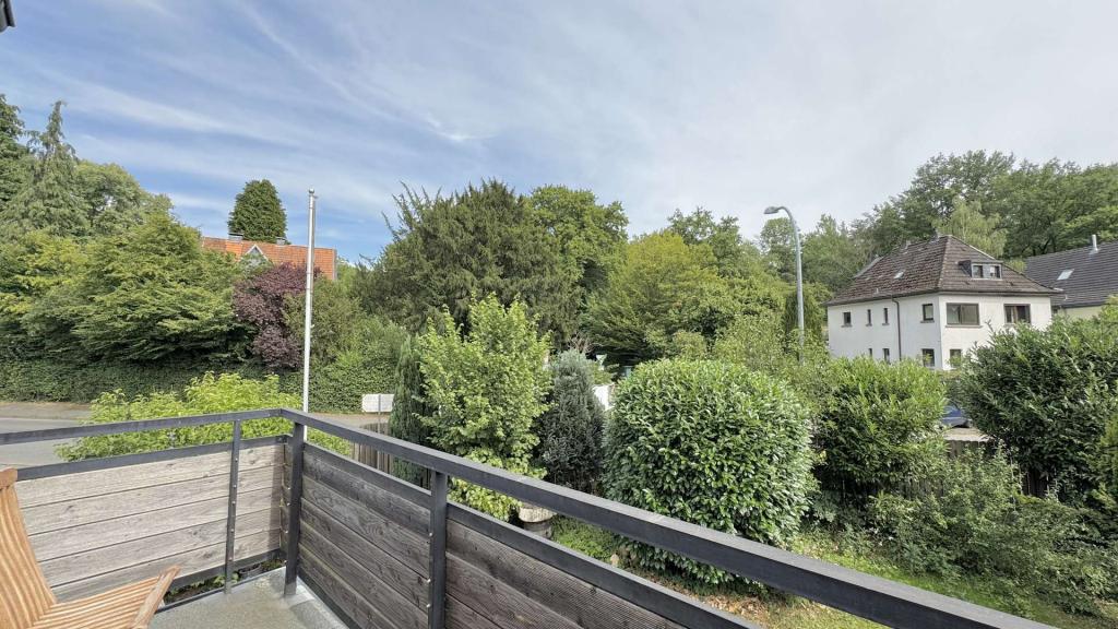 Ausblick Balkon