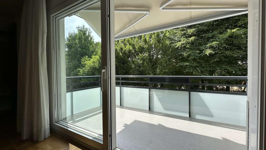 Ausblick Balkon