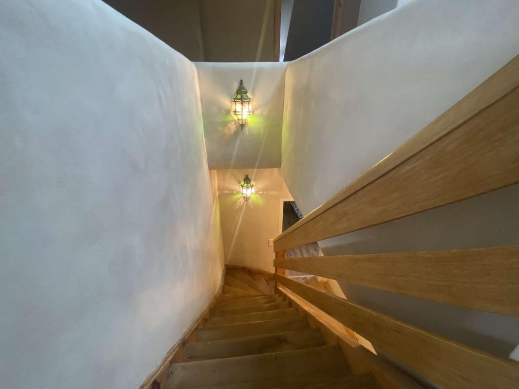 Holztreppe