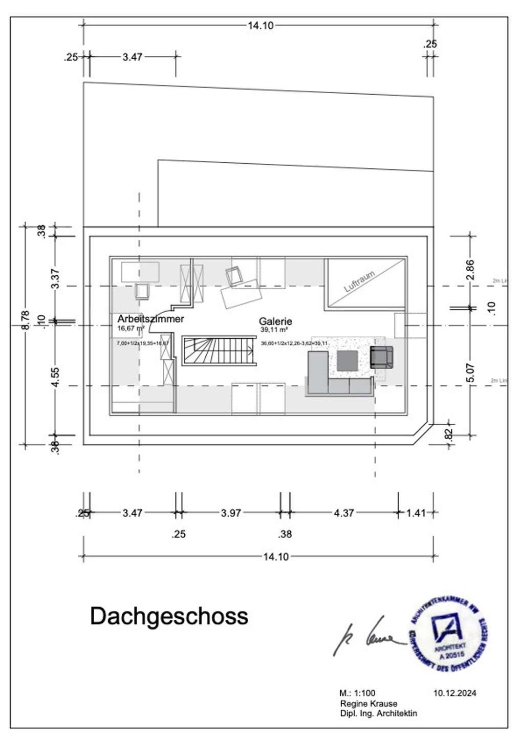 Grundriss DG