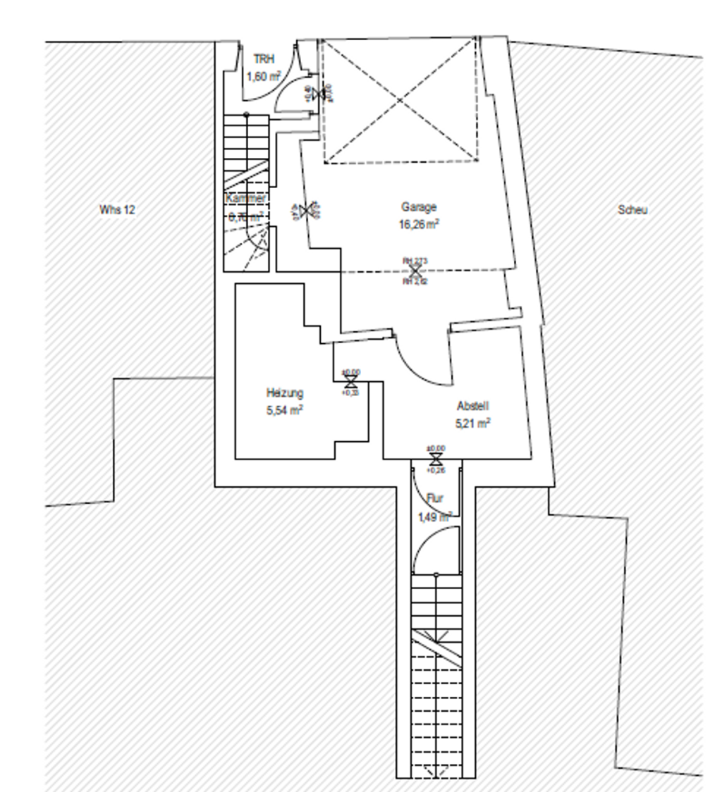 Grundriss Hanggeschoss