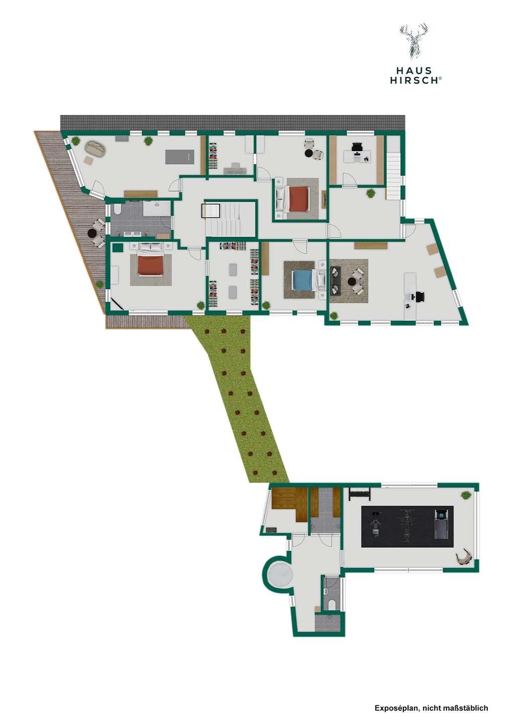 Grundriss Obergeschoss