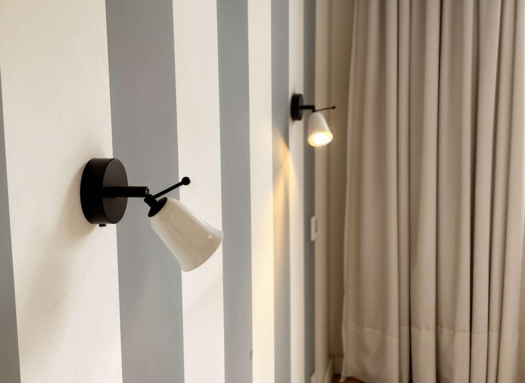 Detail: Unterputzverlegte Elektrik