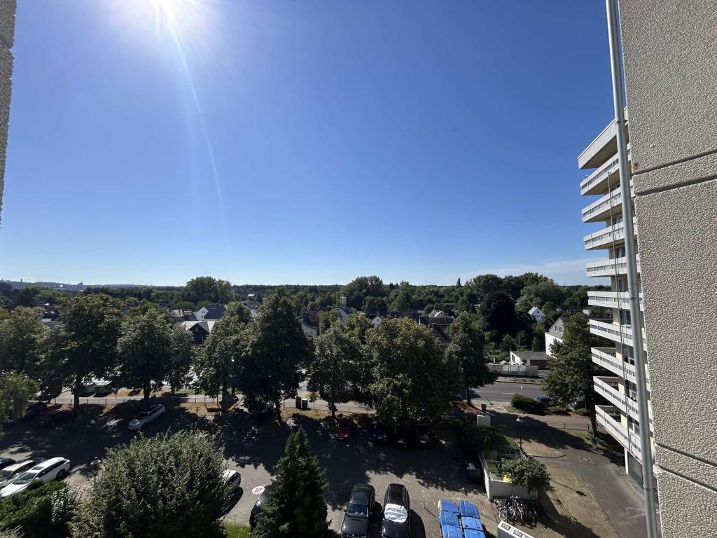 Blick vom Balkon