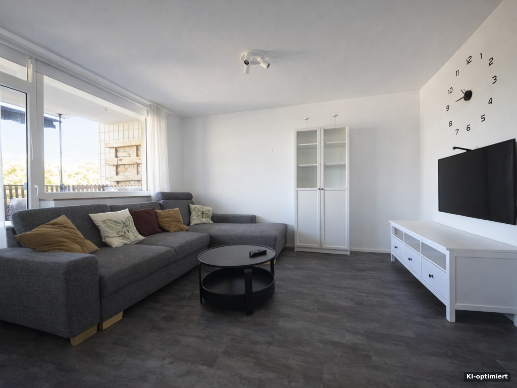 Teilmöblierte und moderne 3-Zimmer-Wohnung mit XXL-Küche, Westbalkon, Stellplatz - Foto 2