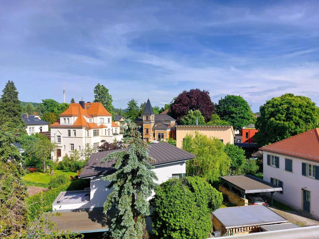 Blick zum Fernsehturm