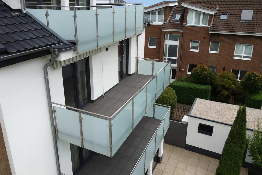 Terrasse aus Westen