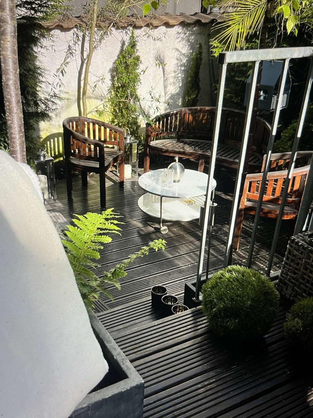Blick zur Terrasse