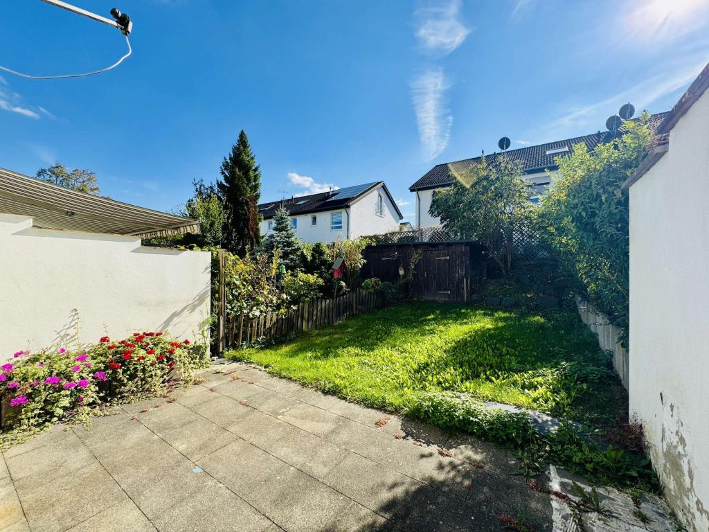 Terrasse und Garten