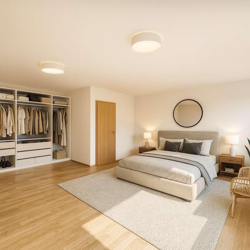OG großes Schlafzimmer - Beispiel Foto fertig renoviert