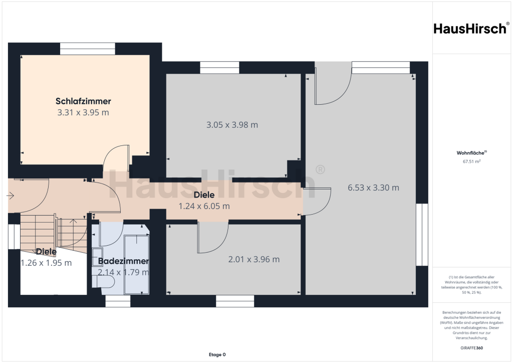 Grundriss Erdgeschoss