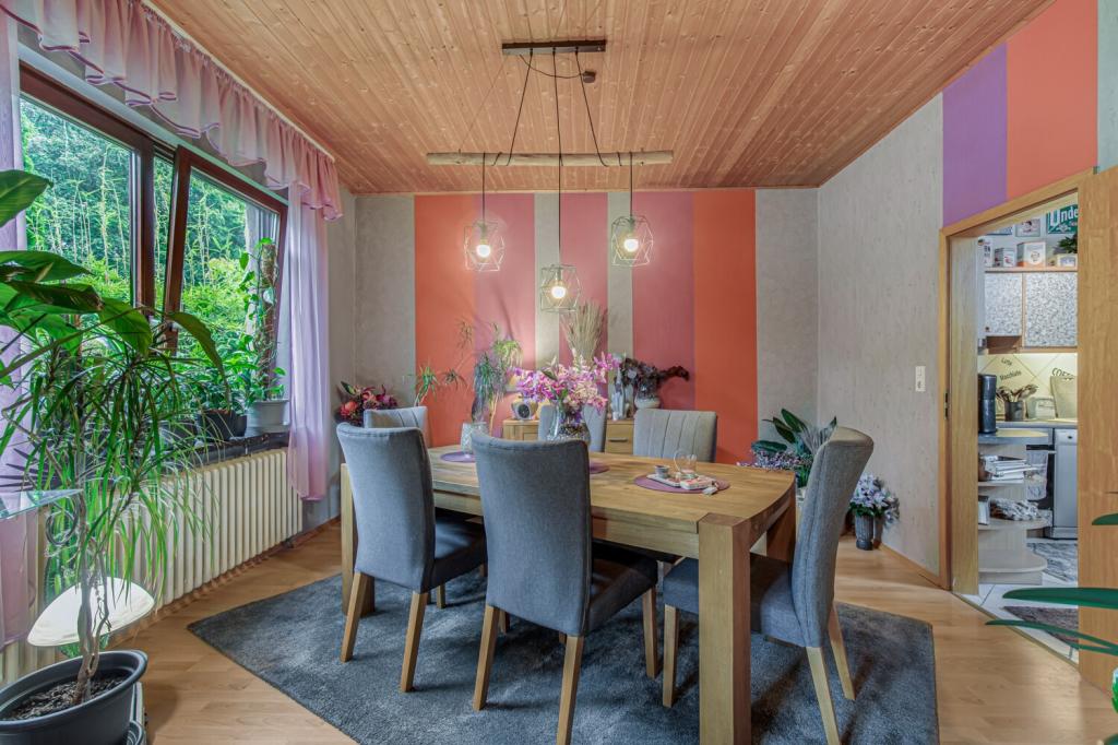 Esszimmer im Erdgeschoss 