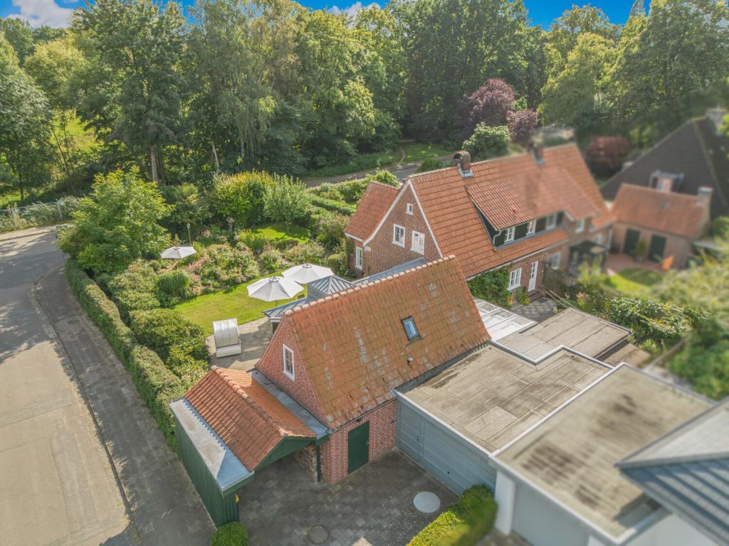 Hausansicht von oben (Ansicht I)