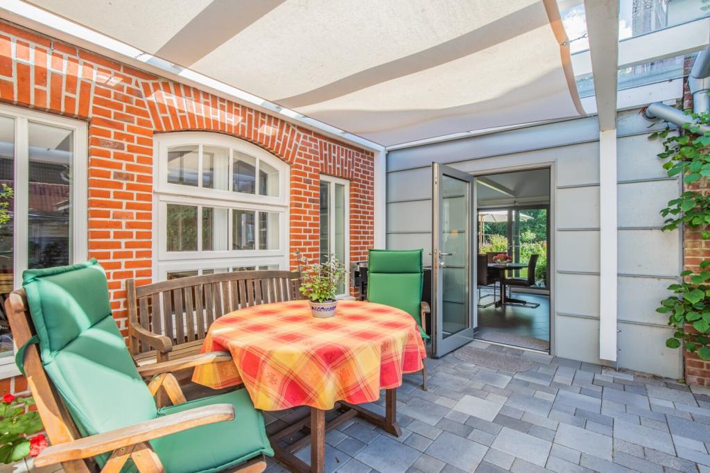 Überdachte Terrasse