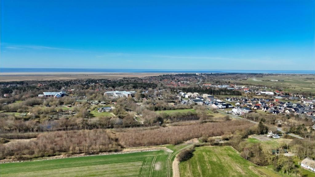 Luftbildaufnahme von St.Peter-Ording