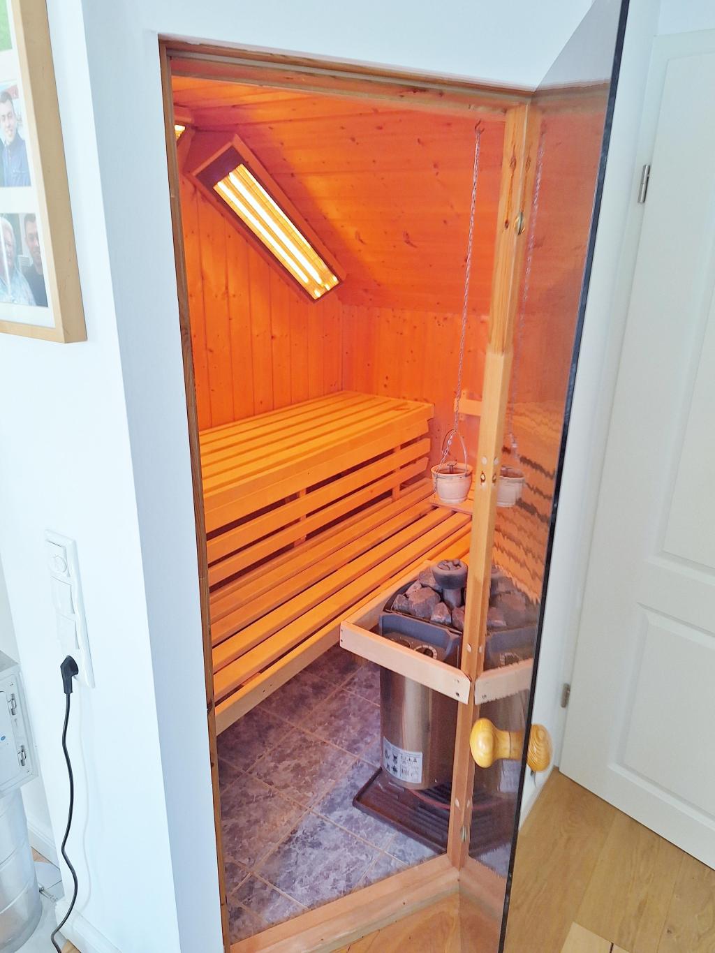 Sauna im DG