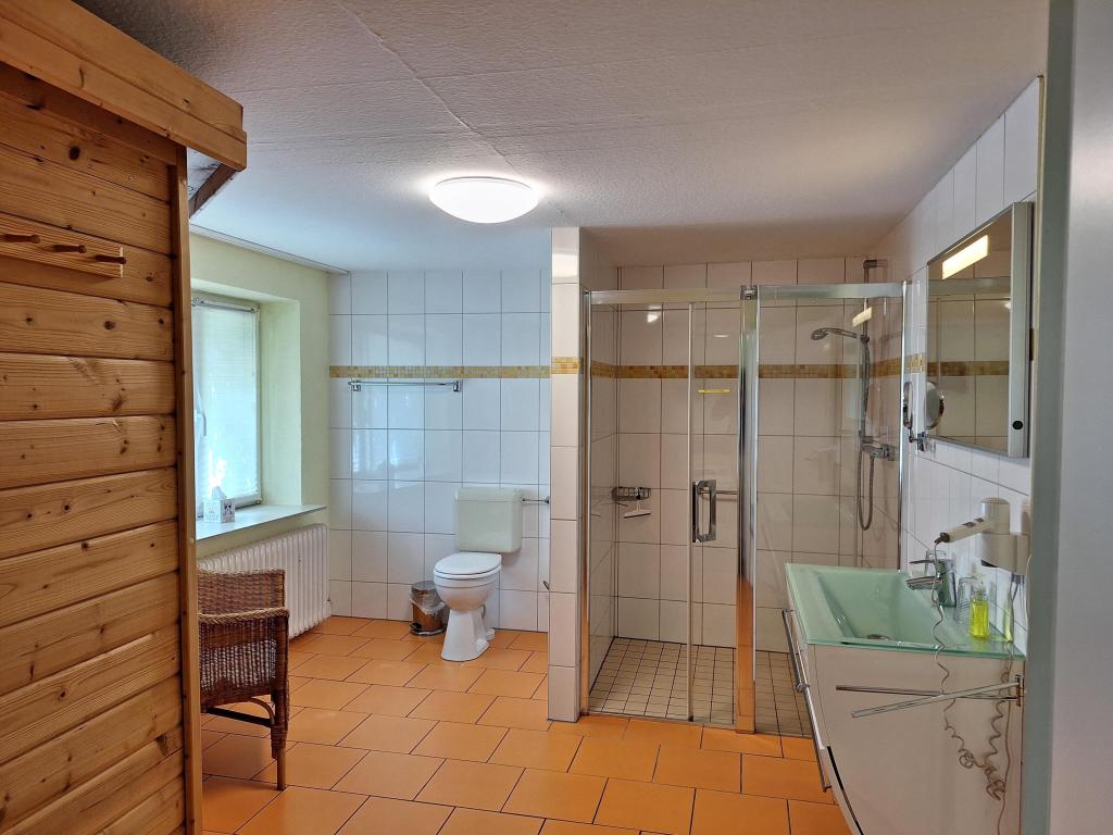 Haus 1 Bad mit Sauna en suite im EG
