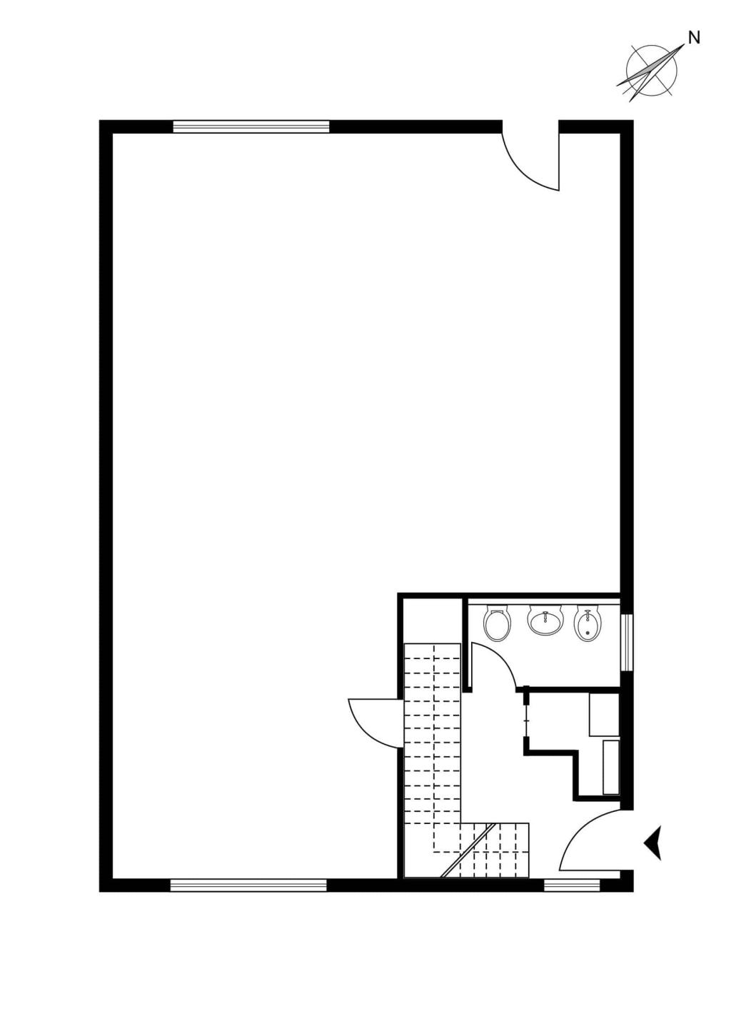 Grundrissskizze EG
