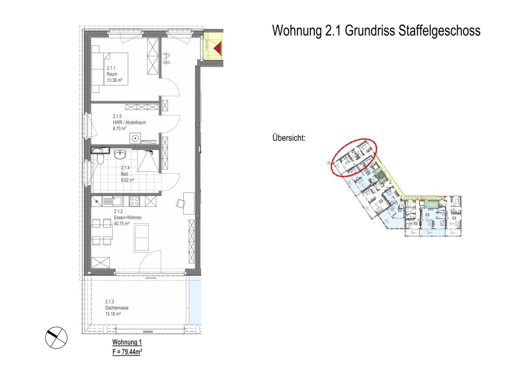 Exklusives Wohnen in Handewitts neuer Mitte – Penthouse-Wohnungen mit großzügigen Dachterrassen - Foto 1