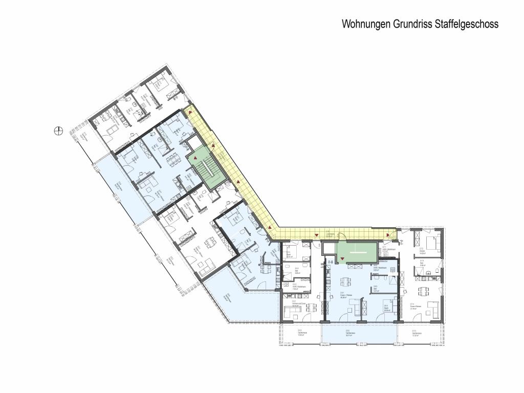 Exklusives Wohnen in Handewitts neuer Mitte – Penthouse-Wohnungen mit großzügigen Dachterrassen - Foto 5