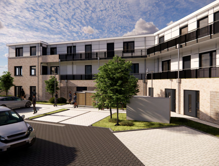Exklusives Wohnen in Handewitts neuer Mitte – Penthouse-Wohnungen mit großzügigen Dachterrassen - Foto 5