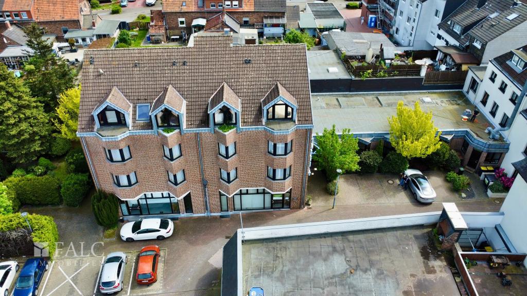 Ansicht "Neubestand" und Verbindungstrakt