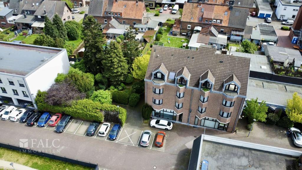 Ansicht "Neubestand" mit Baugrundstück